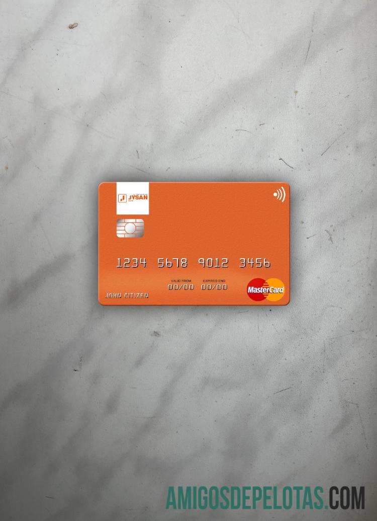 Cazaquistão First Heartland Jýsan Bank Mastercard Photolook Front baixar para verificação